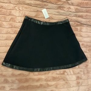 Banana Republic Black Mini Skirt NWT